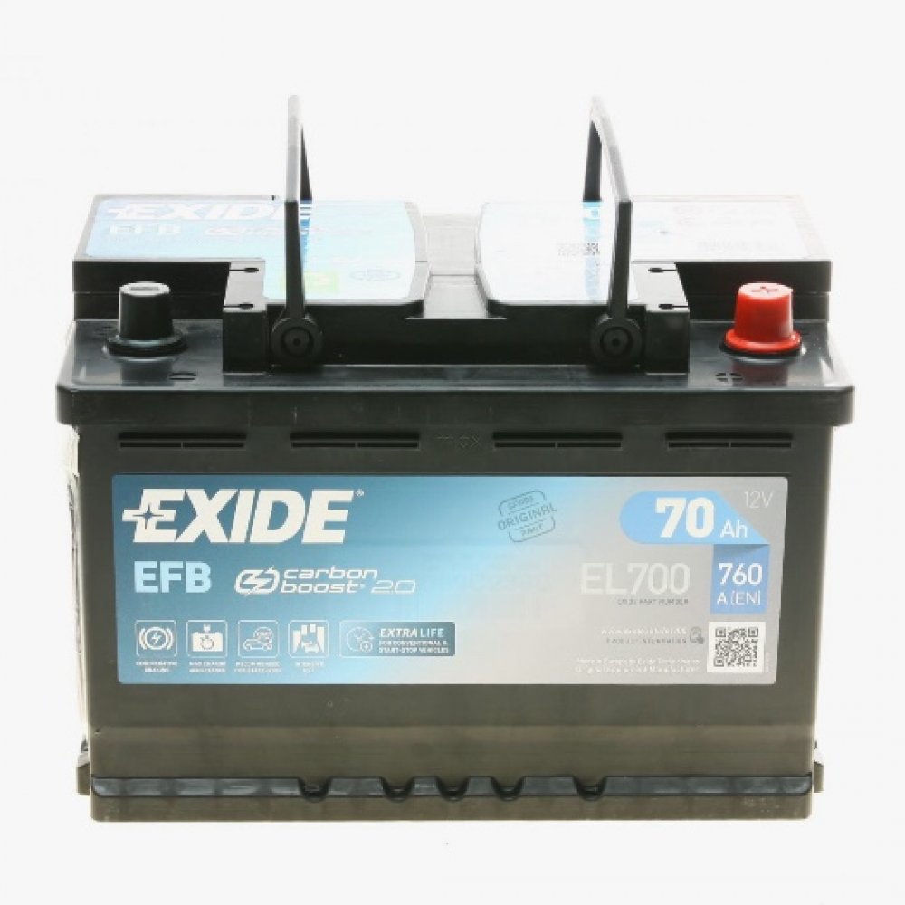 Купити Exide EL700 EFB в Київ на bibibka.com 0