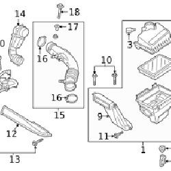 Патрубок воздуховоду Ford Edge/Lincoln Nautilus K2GZ-9B659-A